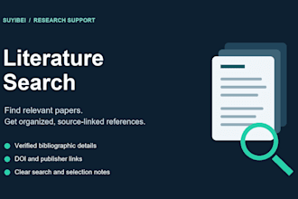 find academic papers and organize verified references for your topic