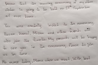 write anything with my aesthetic handwriting