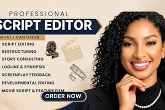 restructure edit format script screenplay logline synopsis outline feedback KDP