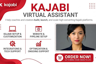 be a professional kajabi virtual assistant