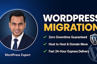 migrate and transfer wordpress website