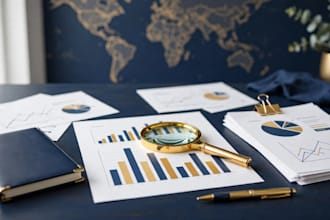 research and write a clear market research report for your business
