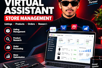 manage your ebay store as an ebay VA