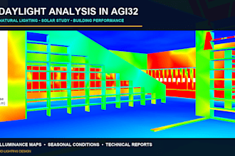 perform professional daylight calculations in agi32