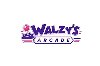 design new modern arcade concept logo