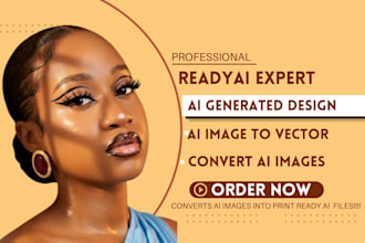 convert ai generate design to print ready file