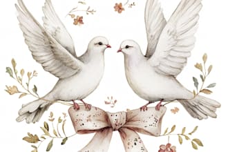 draw watercolor animal illustration art for you
