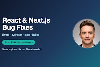 fix bugs in your react or nextjs app