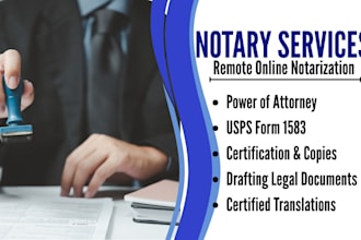 perform online notary services