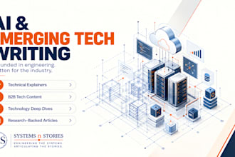 write technical articles about ai and emerging technology