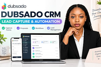 setup lead capture form proposal dubsado automation boutique CRM lead management