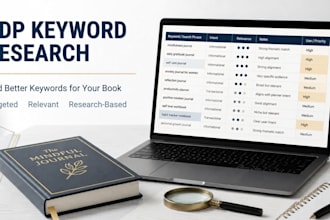 research amazon KDP keywords for your book
