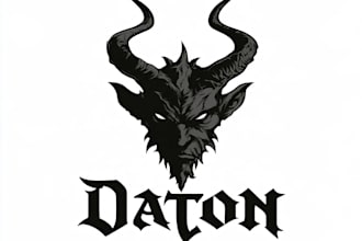 create custom made  scary, horror logo
