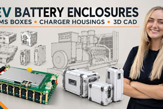ev battery enclosures bms boxes charger housings and power systems for printing
