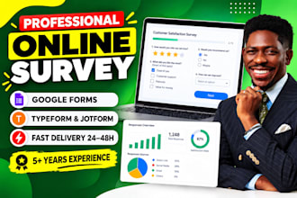 get real survey respondents to fill your online survey or google form, jotform