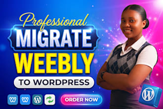 clone, convert or migrate your weebly to responsive wordpress website