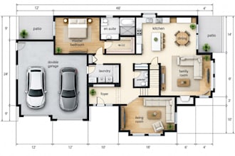 do garage conversion plans autocad adu permit drawings, floor plans