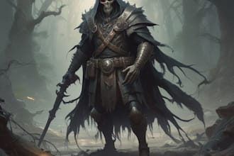fantasy horror and fantasy horror character