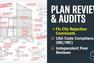 provide structural plan review and building code compliance audits