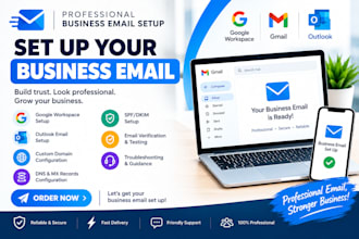 set up google workspace business email