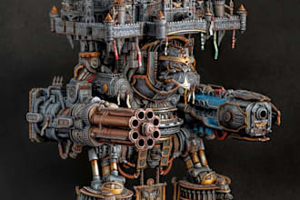 paint pro quality warhammer or gaming figures