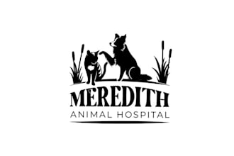 design a veterinary practice animal hospital logo