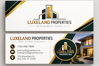 create a modern bussines card