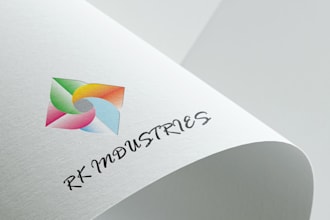create minimalist modern luxury logo design