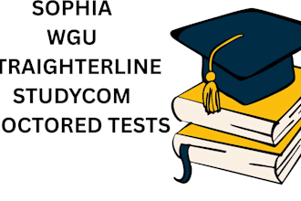 do sophia, touchstones, lab simulation, umpi, wgu, capella, studycom,snhu