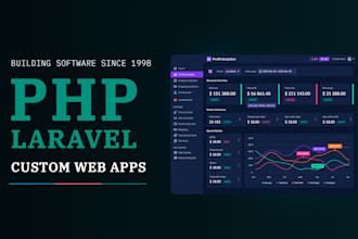 be PHP laravel developer to build or rebuild your web app