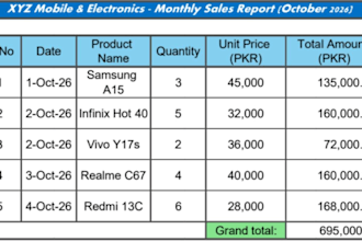 do professional excel data entry and automated sales tracker