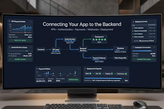integrate stripe, supabase, firebase, or any API into your app