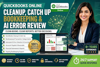 audit and fix your automated quickbooks online bookkeeping for tax preparation