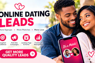 generate online dating leads matchmaking leads dating agency leads facebook ads