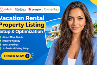 setup and optimise airbnb vrbo lodgify ownerrez vacation rental property listing