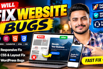 fix wordpress elementor HTML CSS bugs