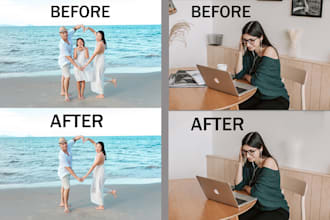 remove person and object in photoshop