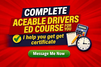 help you with aceable drivers ed course