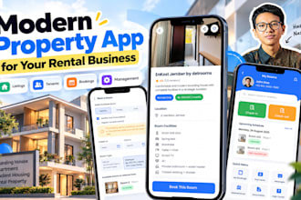 develop a property management or rental app