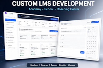 build a custom lms for your academy or tuition center