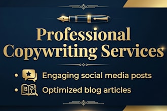 write professional and engaging copy for your brand