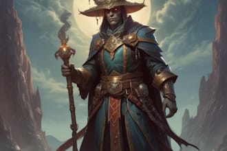 fantasy horror and fantasy horror character