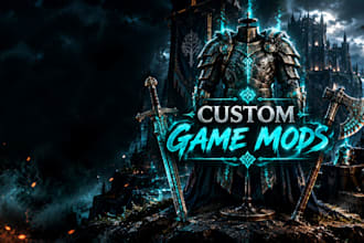 create custom skyrim, fallout 4, witcher 3, ck3, bannerlord and bg3 mods