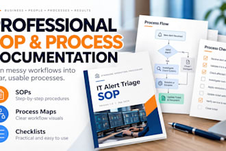 create professional sops and process documentation