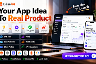 build your web app or mvp from idea to launch