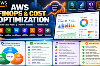 optimize your AWS cloud costs and reduce your AWS bill and set up governanace