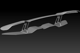 do 3d design automotive parts 3d printing in solidworks and blender