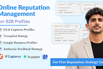 manage your online reputation for b2b profiles and review responses