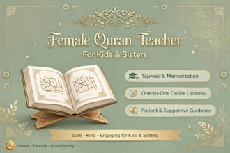 teach quran with tajweed and islamic studies online