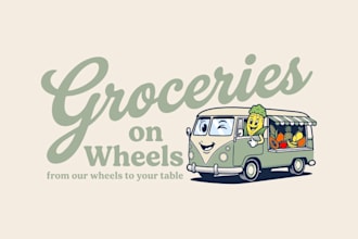 design a fresh and colorful fruit logo for your brand